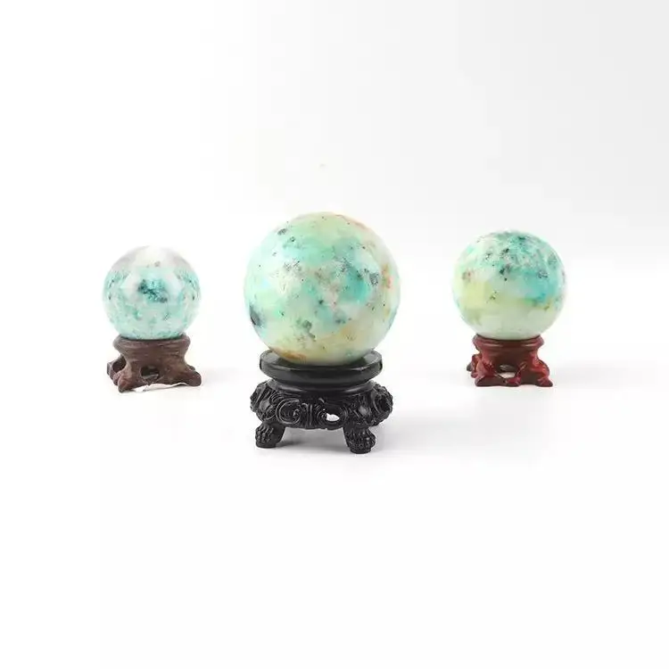 Hand Carving Natural Green Microlite Quartz Healing Crystal Ball 60mm-70mm without Base Stand 1pc
Hand Carving Natural Green Microlite Quartz Healing Crystal Ball 60mm-70mm without Base Stand 1pc