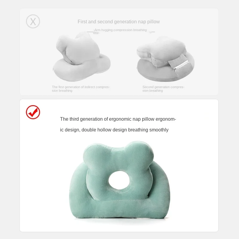 Nap Artifact Lying Pillow Summer Office Desk Primary School Students Children Lying Sleeping Pillow Lunch Break Female 
Nap Artifact Lying Pillow Summer Office Desk Primary School Students Children Lying Sleeping Pillow Lunch Break Female