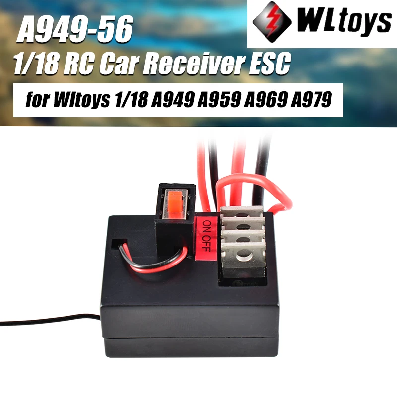 A949 A959 A969 A979 K929 1/18 RC Car Receiver and ESC A949-56 Part Receivers For Off-road Buggy pare Parts Accessory Components
A949 A959 A969 A979 K929 1/18 RC Car Receiver and ESC A949-56 Part Receivers For Off-road Buggy pare Parts Accessory Components