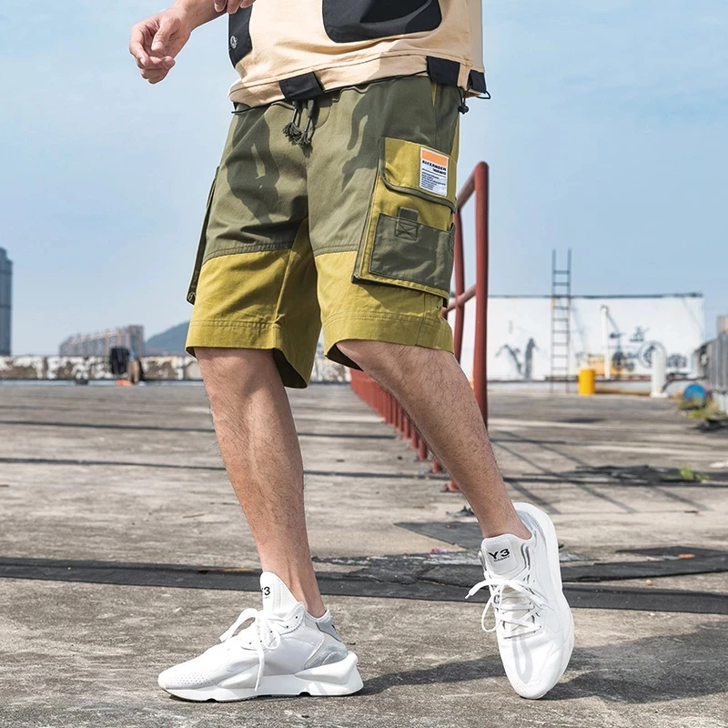 2021 Summer New Trend Loose Casual Shorts Men's Lightweight and Comfortable Straight Pockets Color Matching Five-point Pants
2021 Summer New Trend Loose Casual Shorts Men's Lightweight and Comfortable Straight Pockets Color Matching Five-point Pants