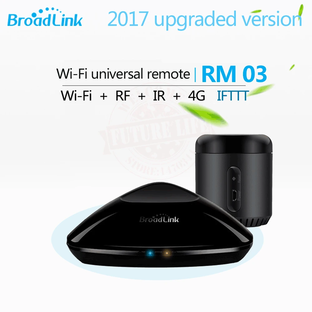 Универсальный Интеллектуальный пульт дистанционного управления Broadlink RM3 RM Pro + & RM mini3, автоматизация умного дома, Wi-Fi + ИК + RF переключатель для...
Универсальный Интеллектуальный пульт дистанционного управления Broadlink RM3 RM Pro + & RM mini3, автоматизация умного дома, Wi-Fi + ИК + RF переключатель для...