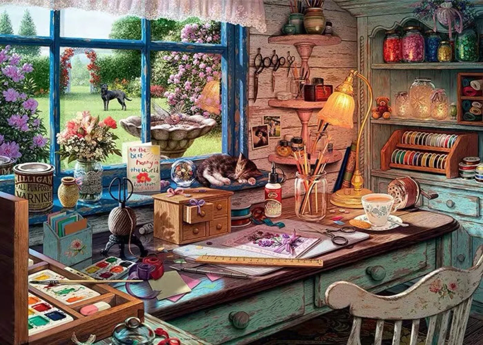 Craft Shed Cross Stitch Kits Needlework Embroidery Crafts 14ct Unprinted DIY Arts Handmade Home Decor
Craft Shed Cross Stitch Kits Needlework Embroidery Crafts 14ct Unprinted DIY Arts Handmade Home Decor
