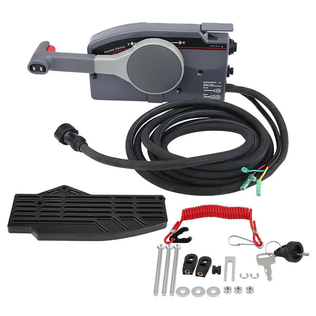 New Boat Outboard Remote Control Box for 703 10Pin Cable Right Hand PUSH Throttle Car Interior Decoration Set
New Boat Outboard Remote Control Box for 703 10Pin Cable Right Hand PUSH Throttle Car Interior Decoration Set