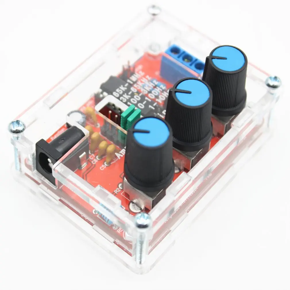 XR2206 Signal Function Generator Sine Triangle Square Wave Output 1Hz-1MHz High Precision Frequency Adjustable Module DIY
XR2206 Signal Function Generator Sine Triangle Square Wave Output 1Hz-1MHz High Precision Frequency Adjustable Module DIY