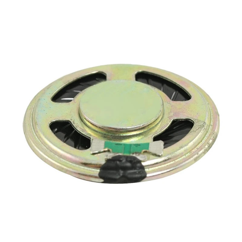 1.4" Diameter Aluminum Shell Round Slim Internal Magnet Speaker 8 Ohm 0.5W
1.4" Diameter Aluminum Shell Round Slim Internal Magnet Speaker 8 Ohm 0.5W