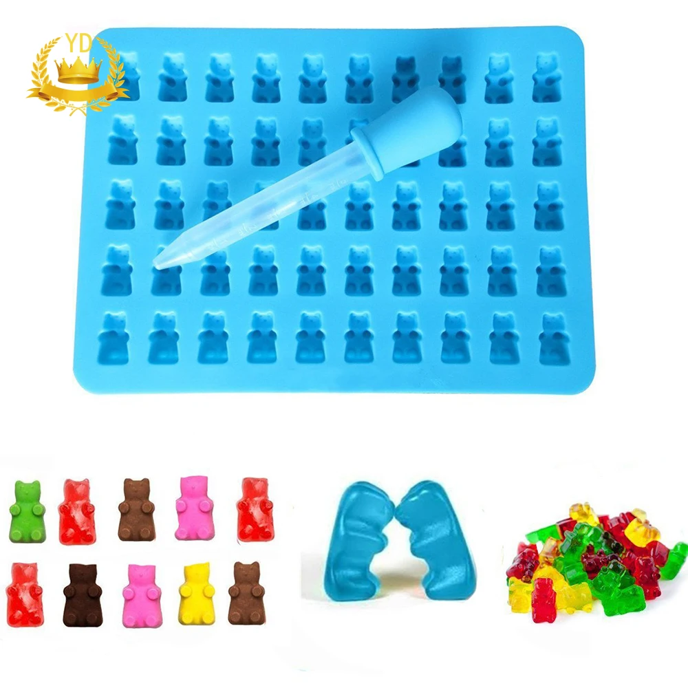 Creative 50 Cavities Silicone Gummy Snake Worms Chocolate Mold Sugar Candy Jelly Molds Ice Tube Tray Mold Cake Decoration Tools
Creative 50 Cavities Silicone Gummy Snake Worms Chocolate Mold Sugar Candy Jelly Molds Ice Tube Tray Mold Cake Decoration Tools