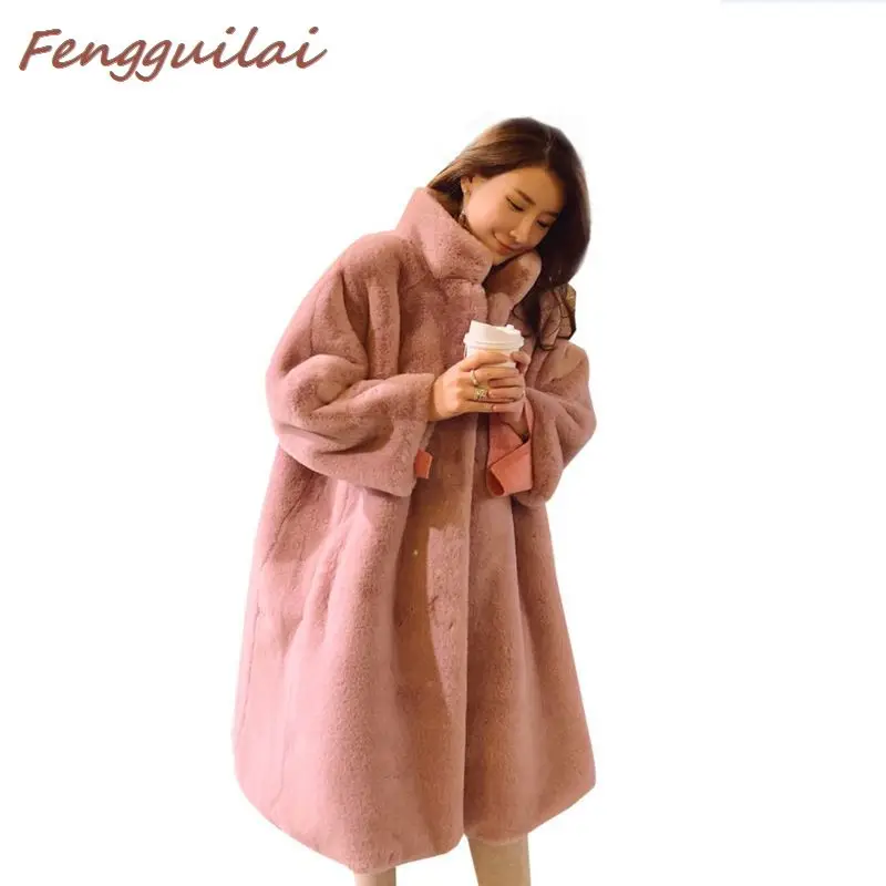 Женская куртка с капюшоном FENGGUILAI черная однотонная утепленная из искусственного