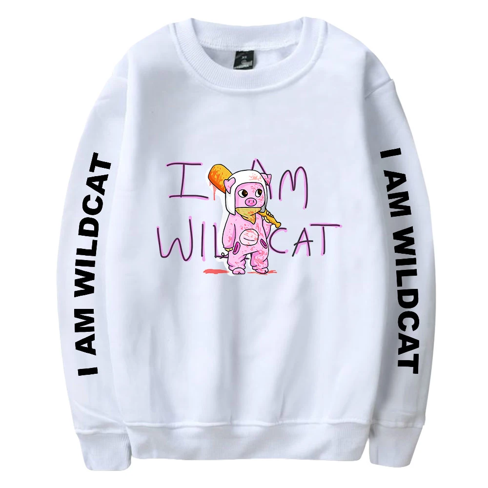 Я wildcat с модными принтами свитера с круглым вырезом для женщин/для мужчин с длинным рукавом кофты Лидер продаж в стиле Харадзюку; Повседневн...
Я wildcat с модными принтами свитера с круглым вырезом для женщин/для мужчин с длинным рукавом кофты Лидер продаж в стиле Харадзюку; Повседневн...