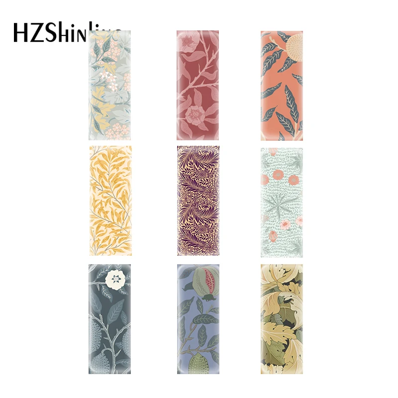 10 pcs 10*25mm Morry Flora Flower Patterns Glass Cabochon Rectangular Semi Finished Glass Jewelry Accessories
10 pcs 10*25mm Morry Flora Flower Patterns Glass Cabochon Rectangular Semi Finished Glass Jewelry Accessories