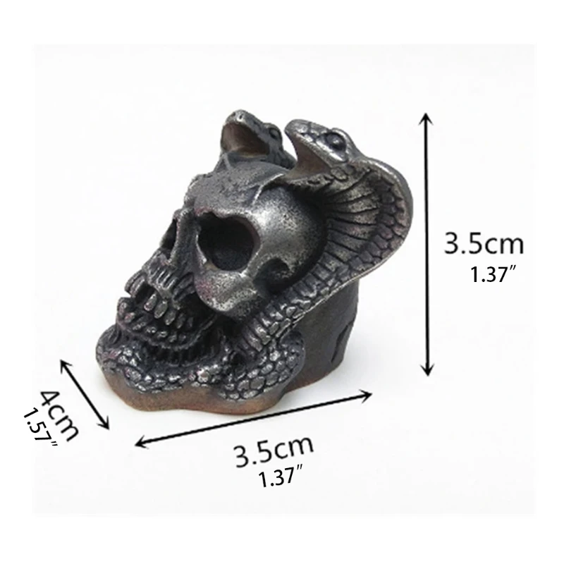 X7YA 3D Cobra Skull Ornaments Epoxy Resin Mold Aromatherapy Plaster Silicone Mould 
X7YA 3D Cobra Skull Ornaments Epoxy Resin Mold Aromatherapy Plaster Silicone Mould