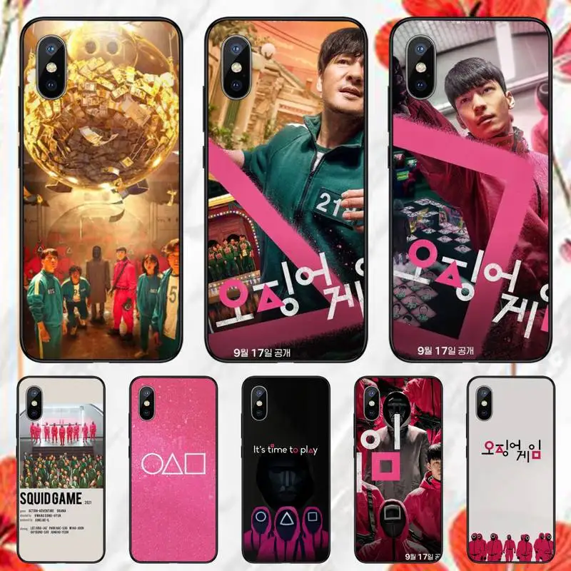 Squid game Phone Case for iPhone 11 12 13 pro XS MAX 8 7 6 6S Plus X 5S SE 2020 XR mini
Squid game Phone Case for iPhone 11 12 13 pro XS MAX 8 7 6 6S Plus X 5S SE 2020 XR mini