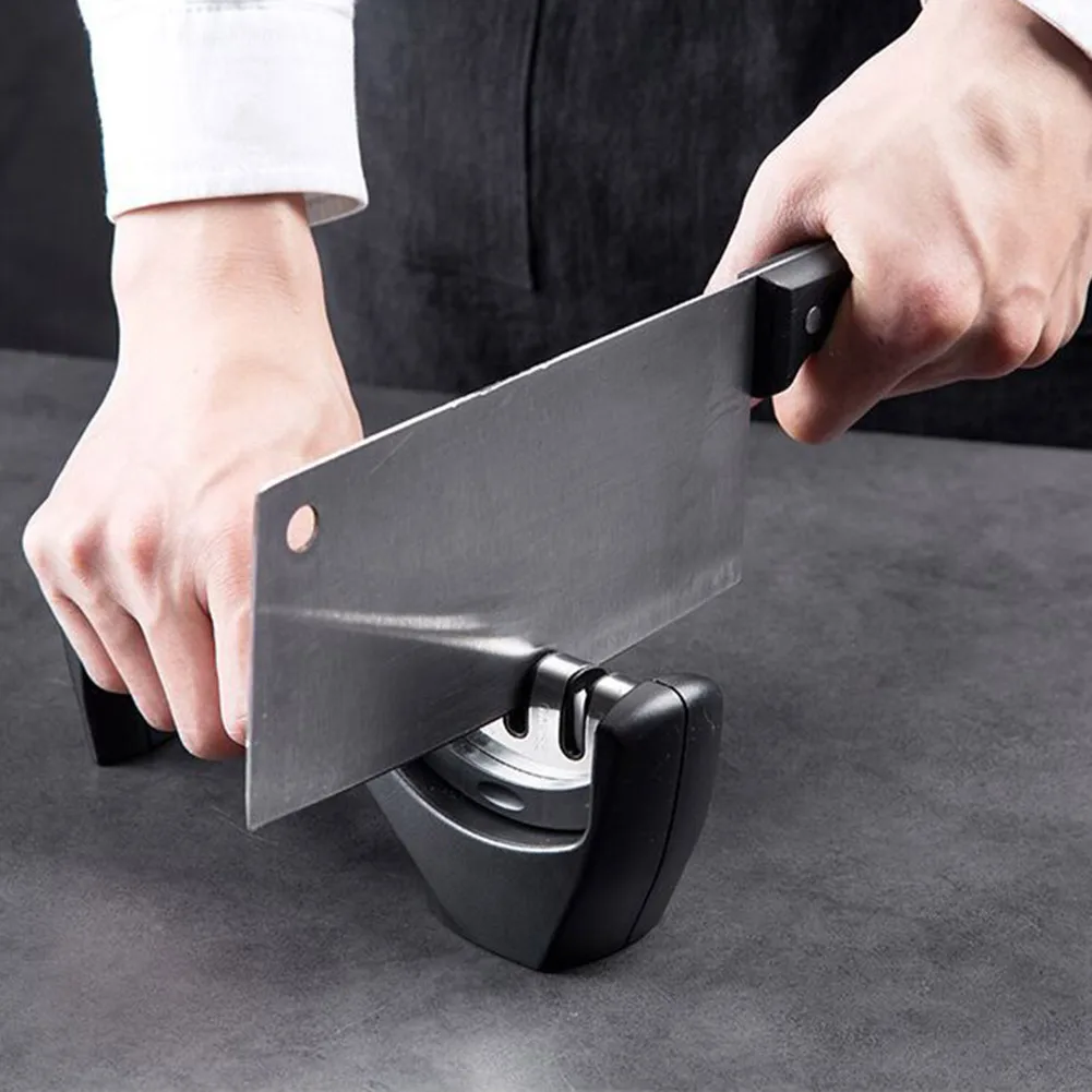 Hot Cutter Sharpener 3 Steps Tungsten Diamond and Ceramic Kitchen Cutter Stainless Steel Sharpener D6
Hot Cutter Sharpener 3 Steps Tungsten Diamond and Ceramic Kitchen Cutter Stainless Steel Sharpener D6