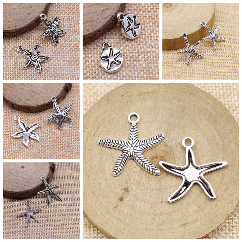 Charms For Jewelry Making Kit Pendant Diy Jewelry Accessories Cute Starfish Charms
Charms For Jewelry Making Kit Pendant Diy Jewelry Accessories Cute Starfish Charms