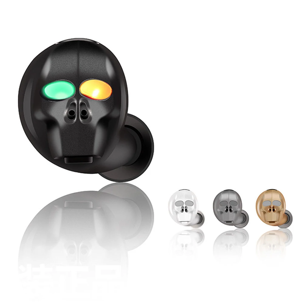 1Pc LED Skull Wireless Bluetooth Earbuds Sports Fitness Earphone for Outdoor Traveling ND998
1Pc LED Skull Wireless Bluetooth Earbuds Sports Fitness Earphone for Outdoor Traveling ND998