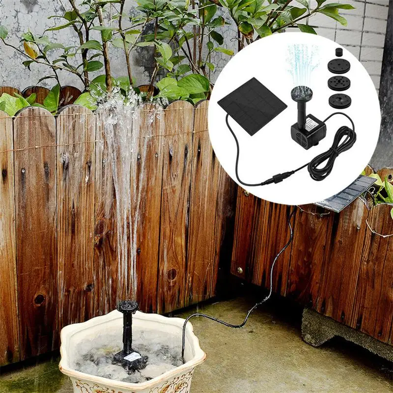 Mini Solar Power Floating Fountain Water Pump Brushless Motor Solar Fountain for Garden Pool Garden Solar Decorative Fountain
Mini Solar Power Floating Fountain Water Pump Brushless Motor Solar Fountain for Garden Pool Garden Solar Decorative Fountain