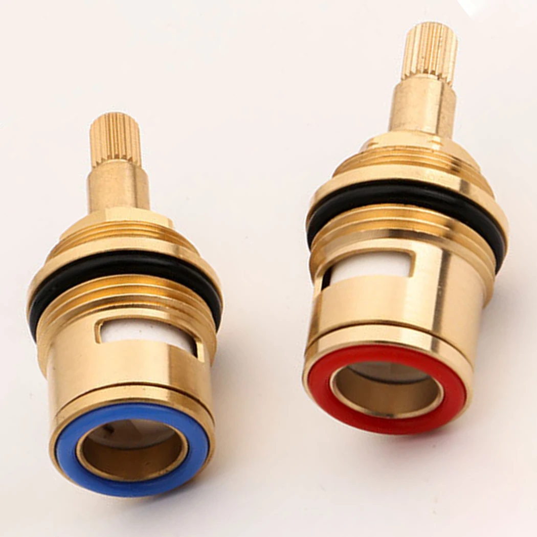 New Copper Hot Water Valve Core 3/4" Ceramic Valve Replacement Filter Quarter Turn Mixer Bathtub Faucet
New Copper Hot Water Valve Core 3/4" Ceramic Valve Replacement Filter Quarter Turn Mixer Bathtub Faucet
