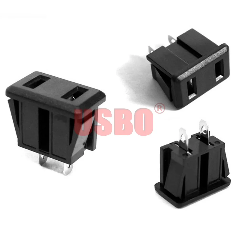 Universal Black Copper 15A 125V US 2 pin industry outlet America flame retardant Electrical AC power socket for USA Japan Canada
Universal Black Copper 15A 125V US 2 pin industry outlet America flame retardant Electrical AC power socket for USA Japan Canada