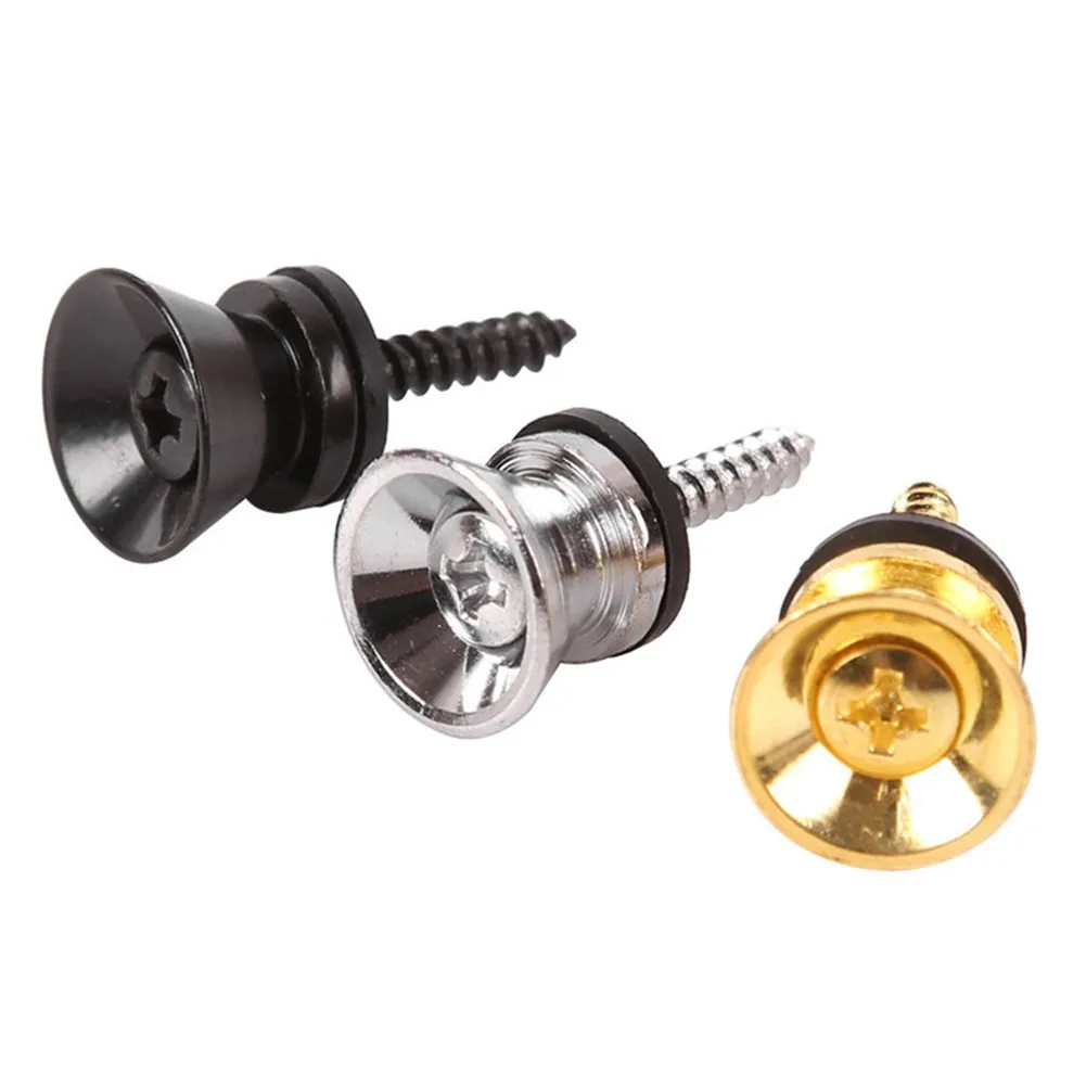 2pcs Guitar Pegs For Acoustic Electric Bass Ukulele Guitar Strap Buckle Button Lock Pins Metal End Locking Parts Accessories
2pcs Guitar Pegs For Acoustic Electric Bass Ukulele Guitar Strap Buckle Button Lock Pins Metal End Locking Parts Accessories
