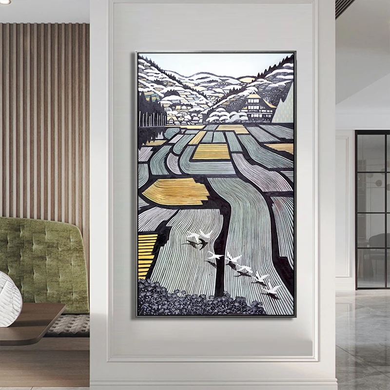100% Hand Painted Abstract Scenery Art Oil Painting On Canvas Wall Art Frameless Picture Decoration For Live Room Home Deco Gift
100% Hand Painted Abstract Scenery Art Oil Painting On Canvas Wall Art Frameless Picture Decoration For Live Room Home Deco Gift