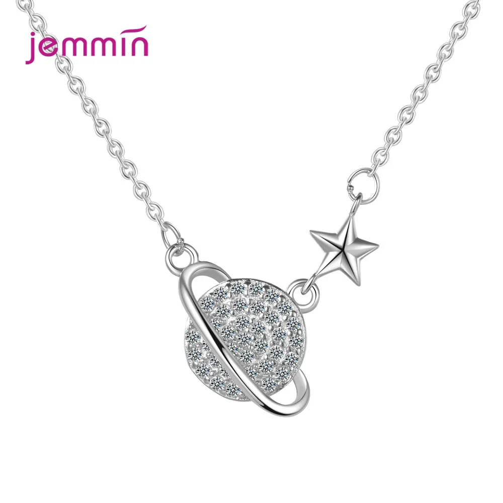 Silver 925 Necklace For Women Lover's Gift Moon & Star Pendant Necklace Engagement Wedding Silver 925 Sterling Silver Jewelry
Silver 925 Necklace For Women Lover's Gift Moon & Star Pendant Necklace Engagement Wedding Silver 925 Sterling Silver Jewelry