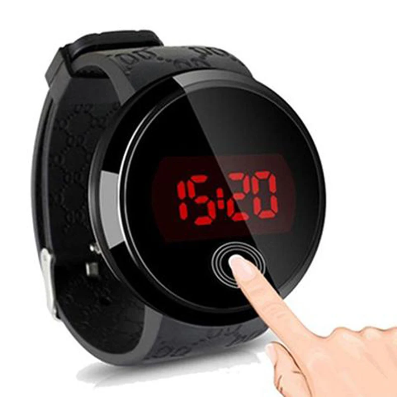 The Mens' Led Digital Watch Fashion Touch Screen Watches Men Sports Silicone Band Electronic watches Boys Day Date reloj hombre
The Mens' Led Digital Watch Fashion Touch Screen Watches Men Sports Silicone Band Electronic watches Boys Day Date reloj hombre