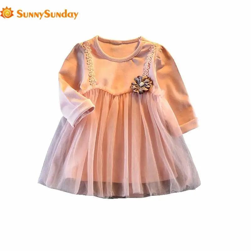 2019 Casual Cotton Mesh Dress For Baby Girls Long-Sleeved Sling Spring & Autumn Lace Cute Knee-Length Dresses Fit 1-3 Years Old
2019 Casual Cotton Mesh Dress For Baby Girls Long-Sleeved Sling Spring & Autumn Lace Cute Knee-Length Dresses Fit 1-3 Years Old