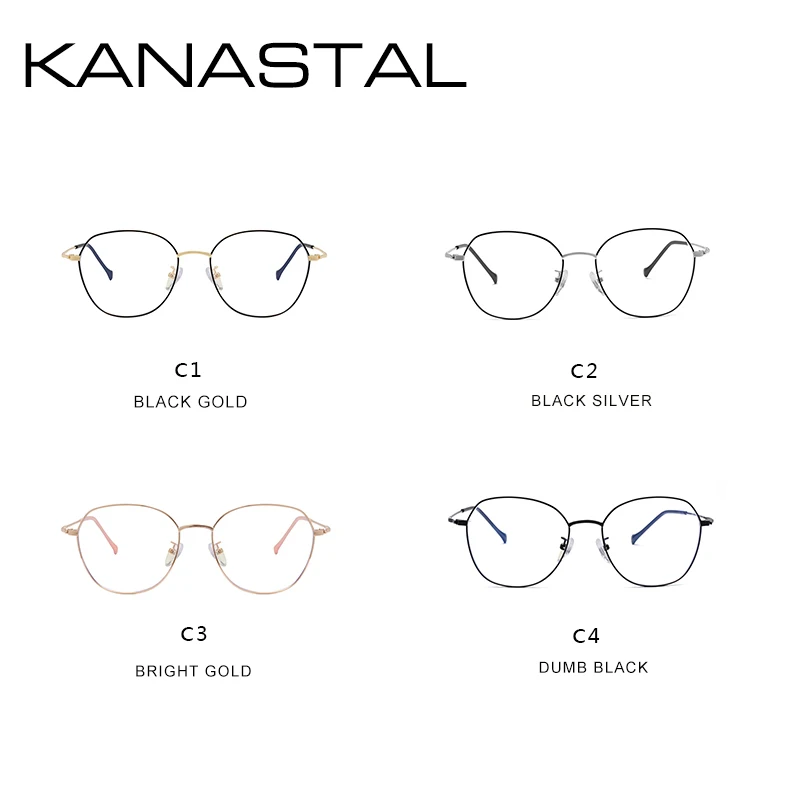 Kanastal Gold Prescription Eyeglasses Frames Metal Polygon Optical Frame Women Men Spectacles Unisex Myopia Glasses Frame K1913
Kanastal Gold Prescription Eyeglasses Frames Metal Polygon Optical Frame Women Men Spectacles Unisex Myopia Glasses Frame K1913