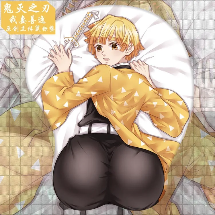 30*22CM 3D Demon Slayer Agatsuma Zenitsu Figure Anime Girl Soft Gel Gaming Mouse Pad Mousepad Wrist Rest Gifts Man Adult Toy
30*22CM 3D Demon Slayer Agatsuma Zenitsu Figure Anime Girl Soft Gel Gaming Mouse Pad Mousepad Wrist Rest Gifts Man Adult Toy