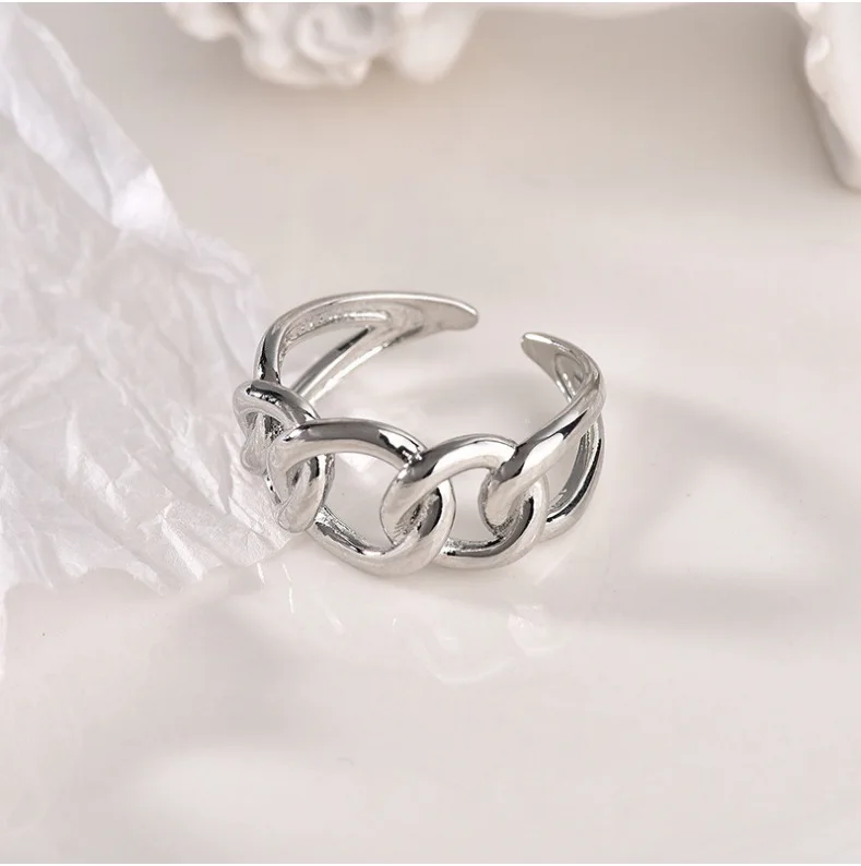 2021 Trend New Chain Alloy Opening Adjustable Geometric Women's Ring Finger Jewelry Rings for Women
2021 Trend New Chain Alloy Opening Adjustable Geometric Women's Ring Finger Jewelry Rings for Women