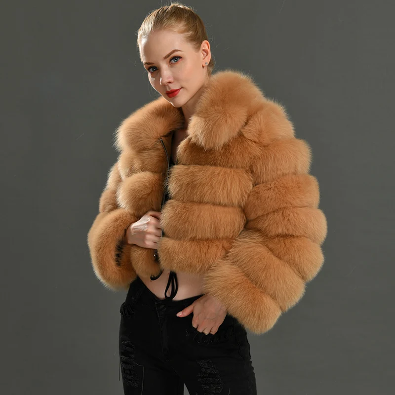 Women Real Fox Fur Coat Short Winter Fur Jacket Outerwear Promotion Warm Full Sleeves Natural Blue Fox Fur Coats
Women Real Fox Fur Coat Short Winter Fur Jacket Outerwear Promotion Warm Full Sleeves Natural Blue Fox Fur Coats
