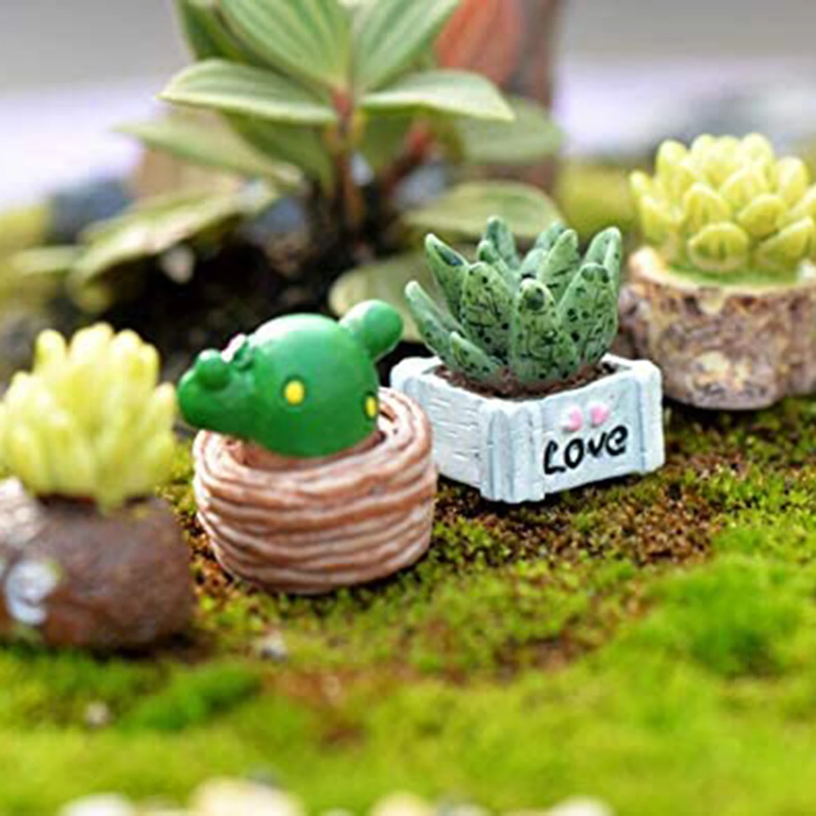 4pcs Succulents Potted Ornaments Desktop Resin Crafts Creative Home Gardening Plants Potted Resin Flowerpots Ornament
4pcs Succulents Potted Ornaments Desktop Resin Crafts Creative Home Gardening Plants Potted Resin Flowerpots Ornament