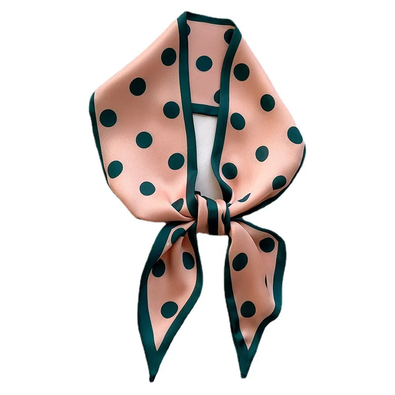 High quality wave point print small long strip double-sided beveled scarf Lady Office Small Neck Scarfs Fashion Hair Band Ribbon
High quality wave point print small long strip double-sided beveled scarf Lady Office Small Neck Scarfs Fashion Hair Band Ribbon