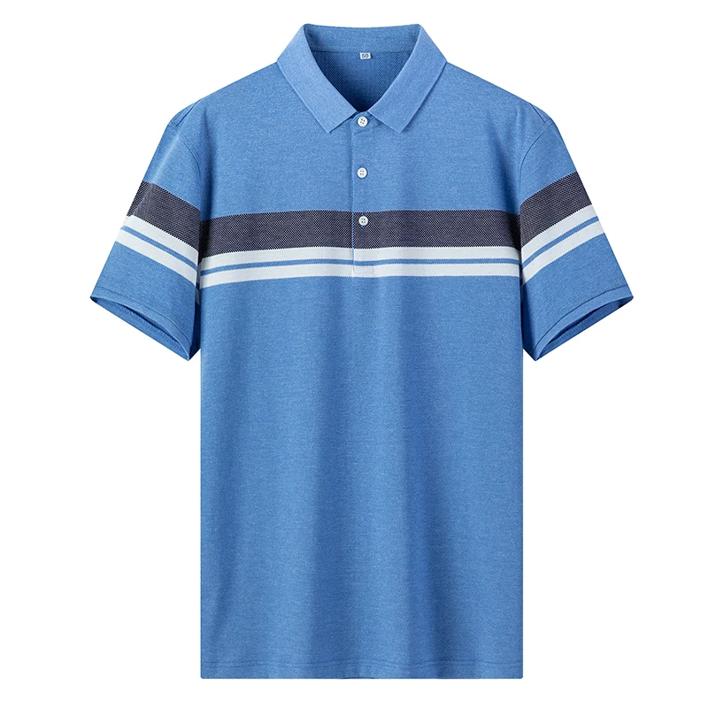 Men's Polo Shirt 2020 Summer Short-sleeved Lapel Loose Stripe Youth Middle Age Casual Polo Shirt High Quality Plus Size M-7XL
Men's Polo Shirt 2020 Summer Short-sleeved Lapel Loose Stripe Youth Middle Age Casual Polo Shirt High Quality Plus Size M-7XL