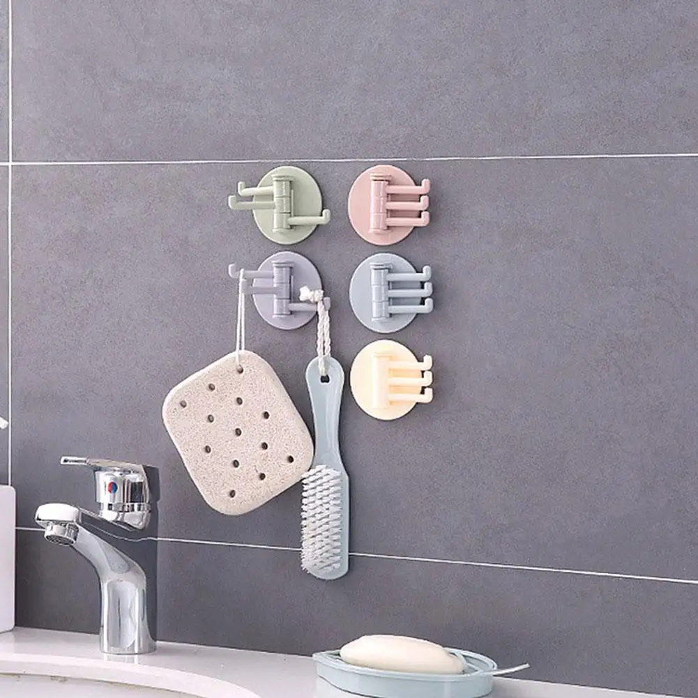 Rotatable Seamless Adhesive Hook Strong Bearing Stick Hook Kitchen Wall Hanger Bathroom Kitchen supplies Hooks Dropshipping
Rotatable Seamless Adhesive Hook Strong Bearing Stick Hook Kitchen Wall Hanger Bathroom Kitchen supplies Hooks Dropshipping