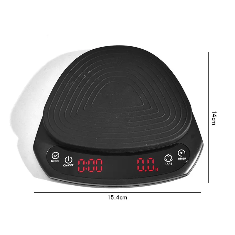 New Household Electronic Coffee Scale Timer Portable Led Screen Digital Kitchen Scale 2KG/0.1g Accuracy Electric Scale Cocina
New Household Electronic Coffee Scale Timer Portable Led Screen Digital Kitchen Scale 2KG/0.1g Accuracy Electric Scale Cocina