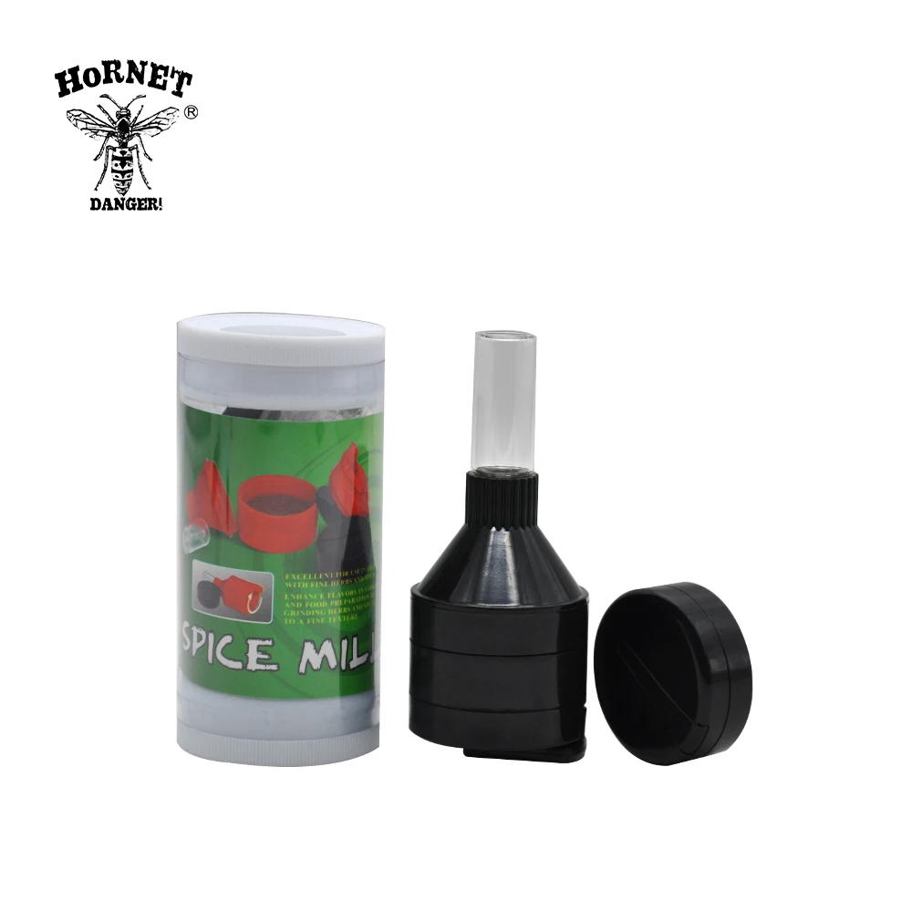HORNET Snuff Kit 3 Parts Powder Spice Grinder Plastic Hand Miller Snuff Snorter Glass Vial Storage Container Tobacco Grinder 
HORNET Snuff Kit 3 Parts Powder Spice Grinder Plastic Hand Miller Snuff Snorter Glass Vial Storage Container Tobacco Grinder