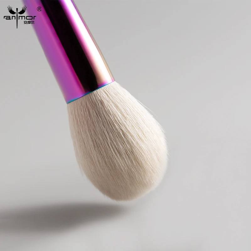 Anmor Pretty Goat Hair Brush Extremely Makeup Brushes For Powder Products Blush Brush Powder Make Up Brushes Professional Tool 
Anmor Pretty Goat Hair Brush Extremely Makeup Brushes For Powder Products Blush Brush Powder Make Up Brushes Professional Tool