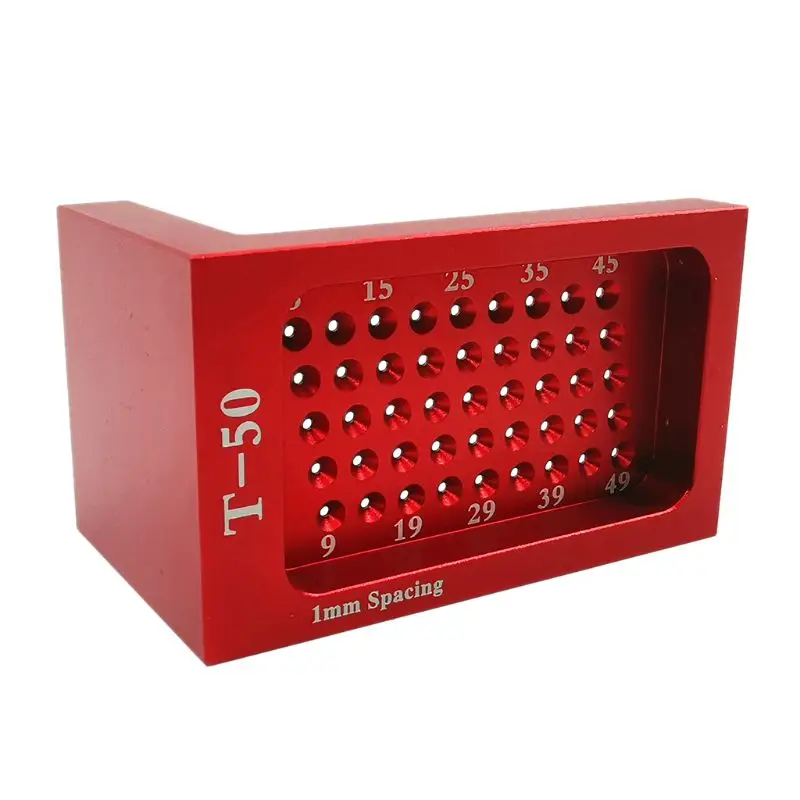 T50 T-type Hole Positioning Ruler Wood Gauge Woodworking Scriber Aluminum Alloy Scribing Measuring Tool
T50 T-type Hole Positioning Ruler Wood Gauge Woodworking Scriber Aluminum Alloy Scribing Measuring Tool