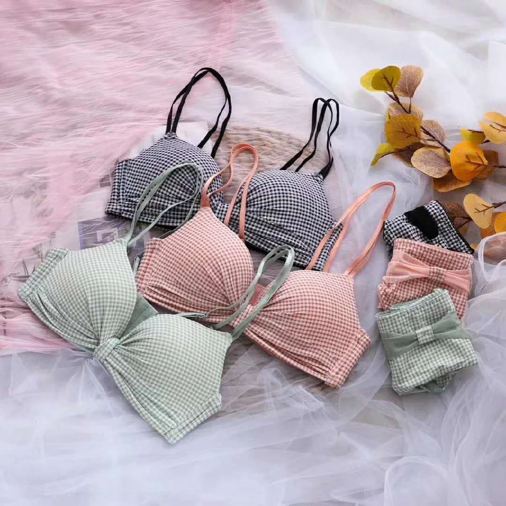 Japanese Style Fashion Women Push up Bra No Wired Cute Girls Small Chest Underwear
Japanese Style Fashion Women Push up Bra No Wired Cute Girls Small Chest Underwear