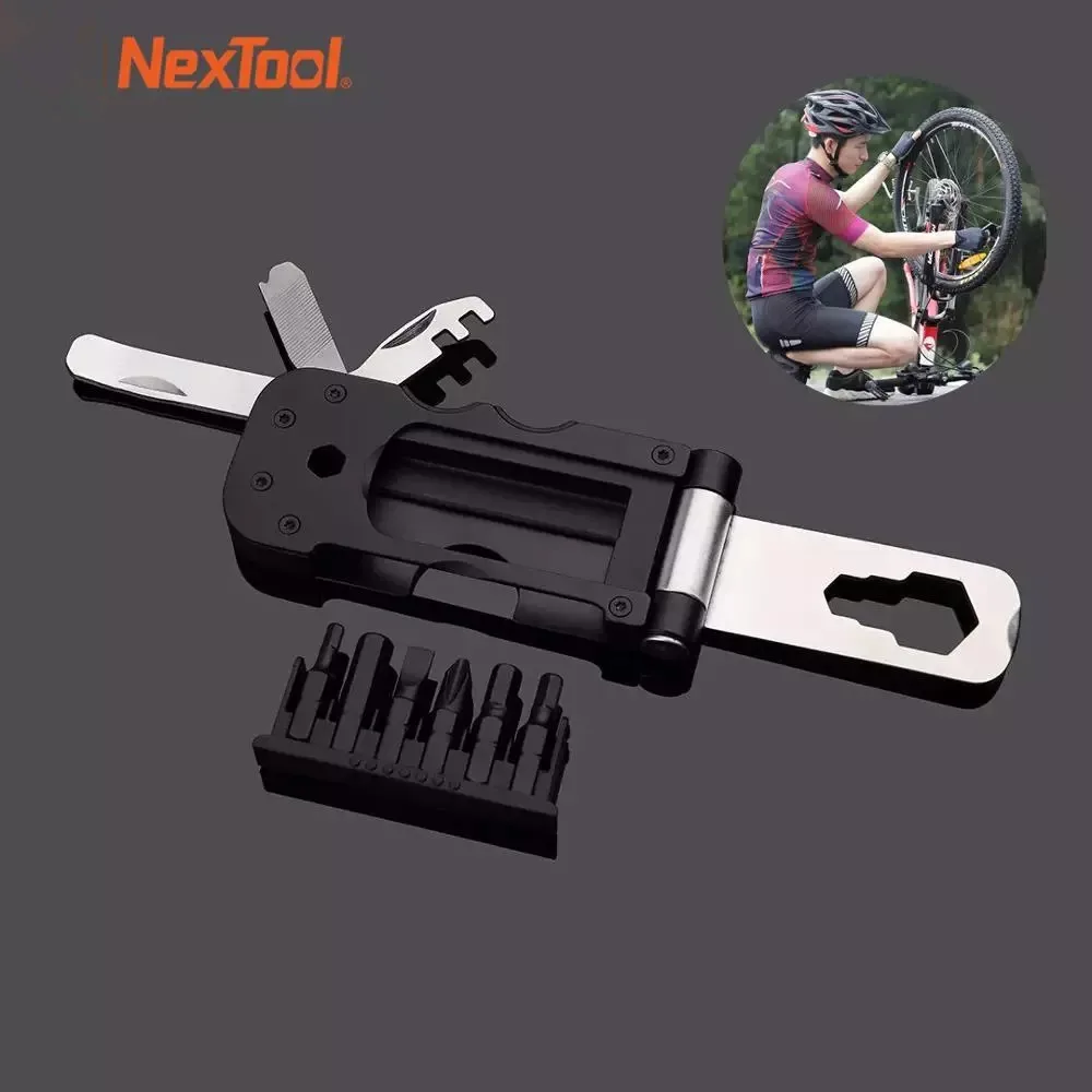 Многофункциональный велосипедный инструмент Nextool, магнитная втулка, изысканный и портативный ящик для инструментов наружный гаечный ключ, ...
Многофункциональный велосипедный инструмент Nextool, магнитная втулка, изысканный и портативный ящик для инструментов наружный гаечный ключ, ...