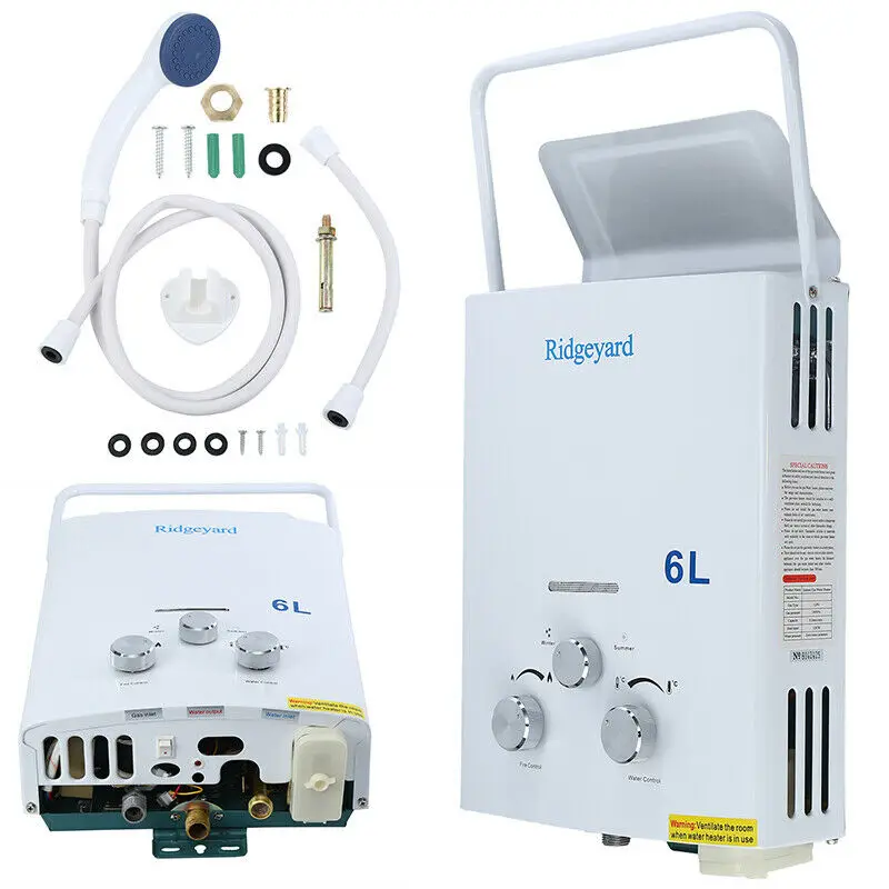 Yonntech 6L LPG нагреватель горячей воды 12 кВт Propan газовый безрезервуарный бойлер с