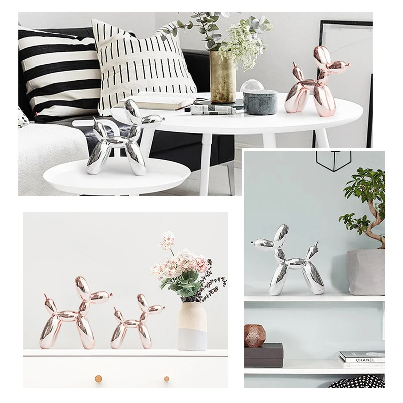 Resin dog decoration Balloon Dog craft sculpture gift fashion cake home decoration party dessert table decoration
Resin dog decoration Balloon Dog craft sculpture gift fashion cake home decoration party dessert table decoration