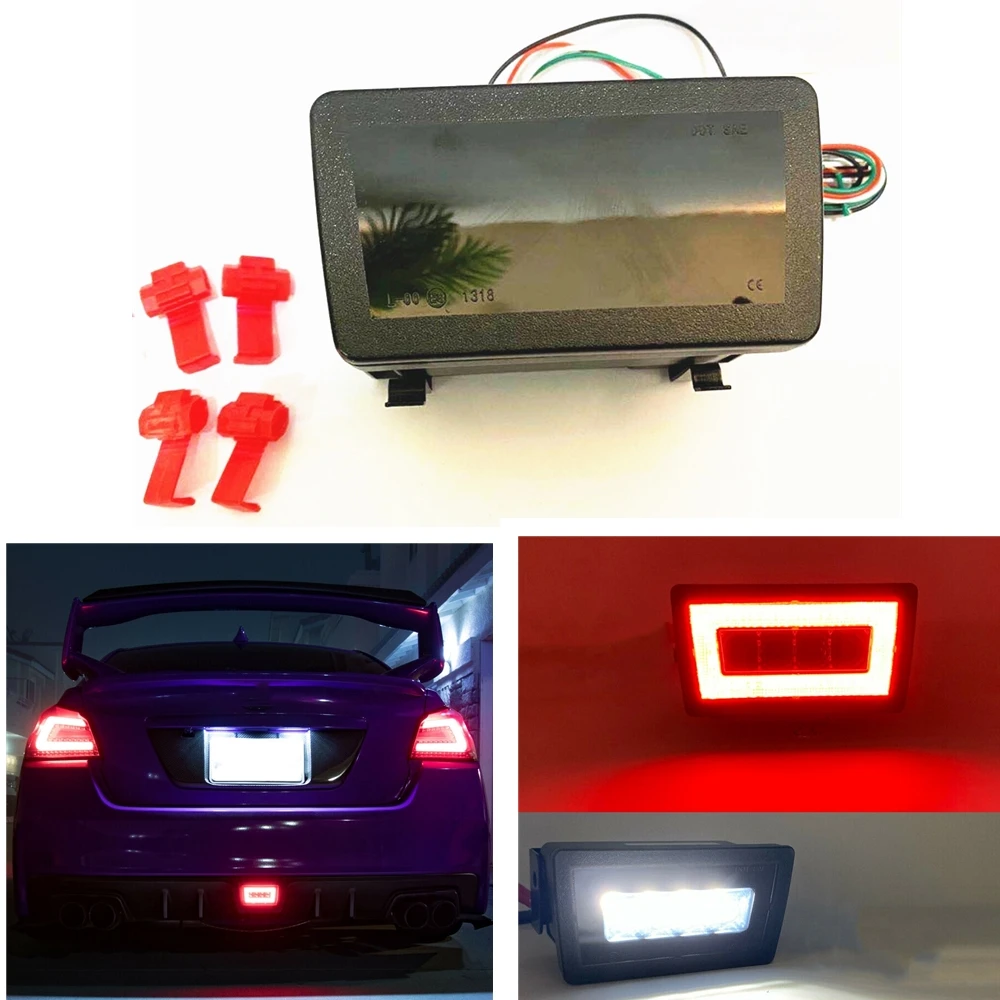 LED Rear Fog Reverse Pilot Light For Subaru Impreza WRX STi Crosstrek 2011-2020 Red/Black Lens Trunk Stoplight Brake Lamp Bulb
LED Rear Fog Reverse Pilot Light For Subaru Impreza WRX STi Crosstrek 2011-2020 Red/Black Lens Trunk Stoplight Brake Lamp Bulb