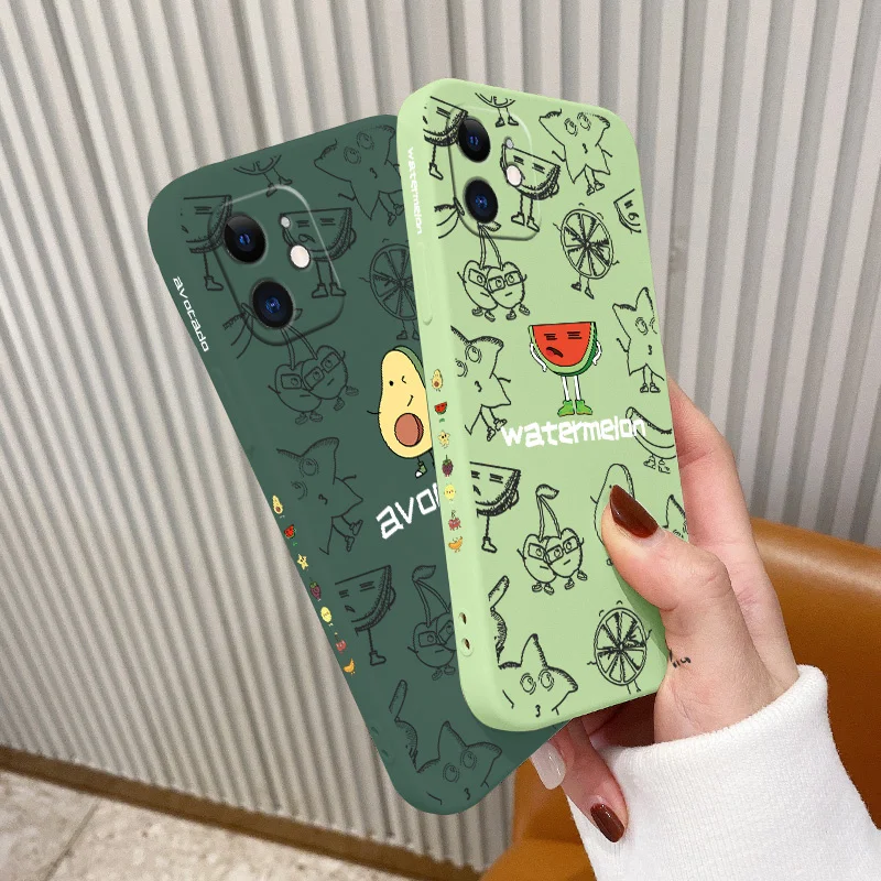 Avocado Liquid Silicone Case For iPhone 12 13 11 Pro Camera Protective Soft Phone Back Cover On X XR XS MAX SE2020 8 7 6 6S Plus
Avocado Liquid Silicone Case For iPhone 12 13 11 Pro Camera Protective Soft Phone Back Cover On X XR XS MAX SE2020 8 7 6 6S Plus