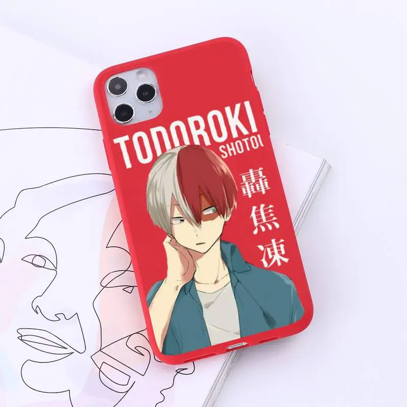 Anime My hero academia Phone Case Red Candy Color for iPhone 6 7 8 11 12 s mini pro X XS XR MAX Plus
Anime My hero academia Phone Case Red Candy Color for iPhone 6 7 8 11 12 s mini pro X XS XR MAX Plus