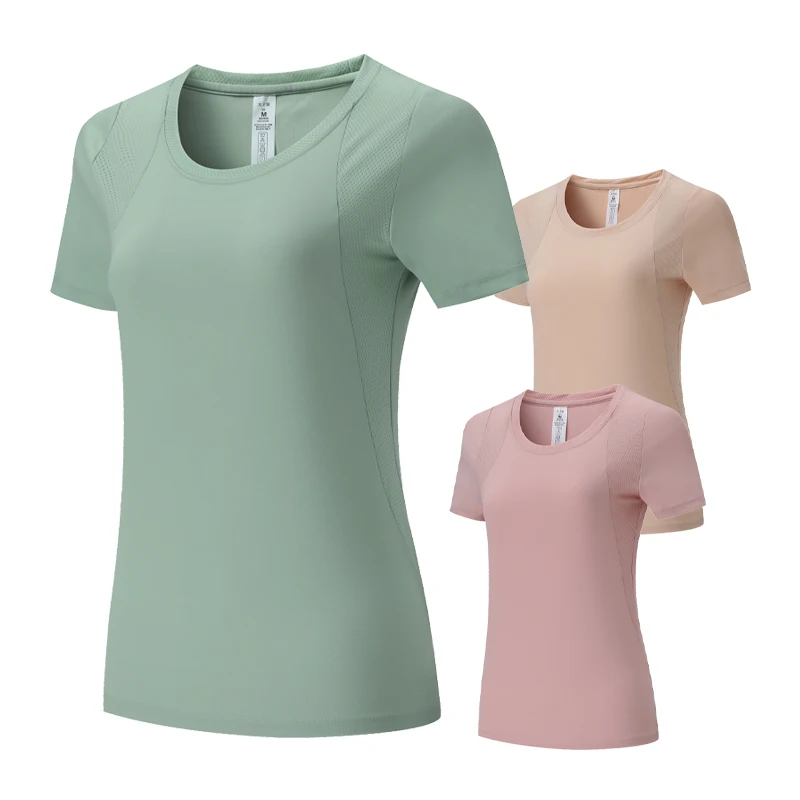 Yoga Women Shirts Running Gym Sports Short Sleeves Tranning Quick Dry T Workout Jogging Breathable Mesh Female Sport Shirts
Yoga Women Shirts Running Gym Sports Short Sleeves Tranning Quick Dry T Workout Jogging Breathable Mesh Female Sport Shirts