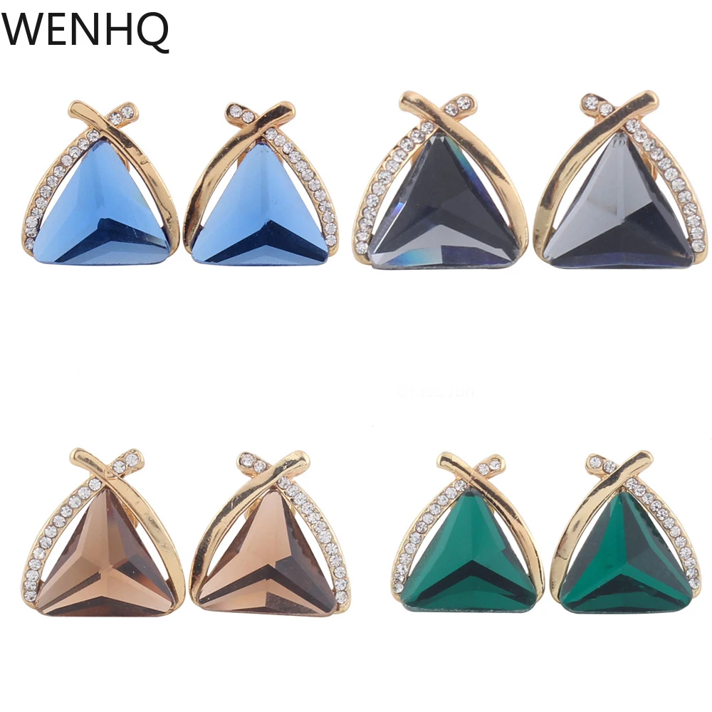 WENHQ Korean Style Clip on Earrings for Women Party Wedding Rhinestone Crystal Gold Color Fake Piercing Ear Clip High Quality
WENHQ Korean Style Clip on Earrings for Women Party Wedding Rhinestone Crystal Gold Color Fake Piercing Ear Clip High Quality