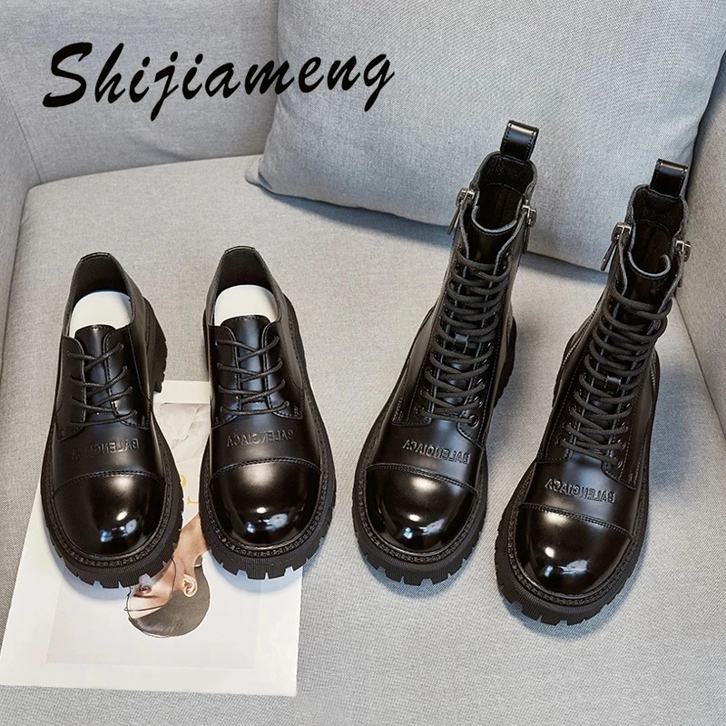 Leather Martin boots women's autumn / winter 2021 women's boots double zipper short boots women's motorcycle boots new boots
Leather Martin boots women's autumn / winter 2021 women's boots double zipper short boots women's motorcycle boots new boots
