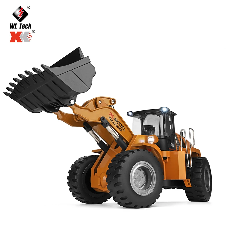 WLTOYS 14800 1:14 8CH Электрический бульдозер с дистанционным управлением RC грузовик