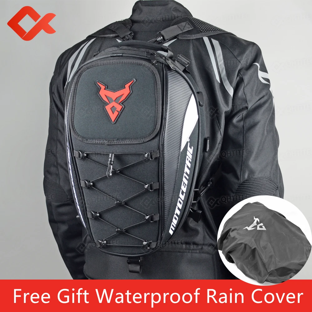 Super Capacity Motorcycle Backpack Waterproof Motorcycle Helmet Bag with Rain Cover Rear Seat Tail Bag Moto sacoche moto
Super Capacity Motorcycle Backpack Waterproof Motorcycle Helmet Bag with Rain Cover Rear Seat Tail Bag Moto sacoche moto